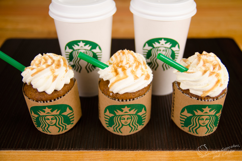 Starbucks Pumpkin Spice Latte Cupcakes