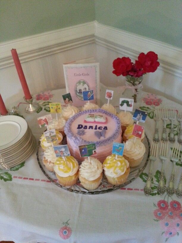 Storybook Baby Shower Cake Storybook Baby Shower Cake