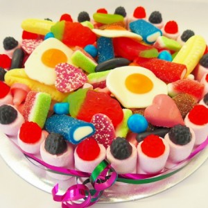 Sweet Cakes with Candy