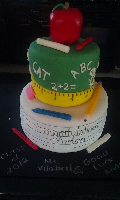 Teacher Graduation Cake Idea