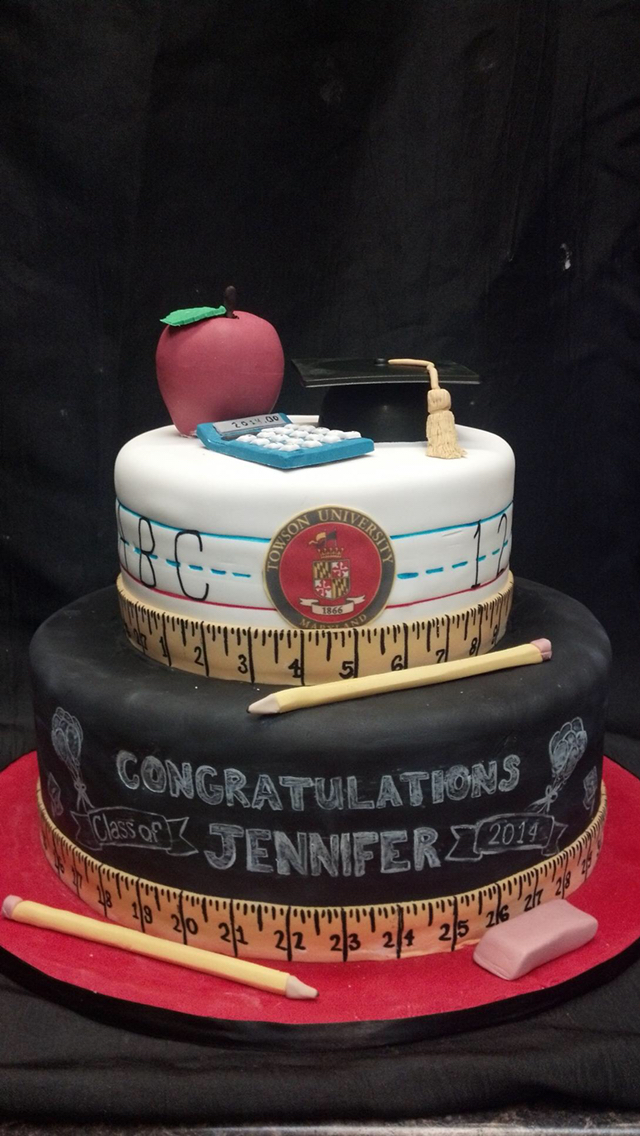 Teacher Graduation Cake Teacher Graduation Cake