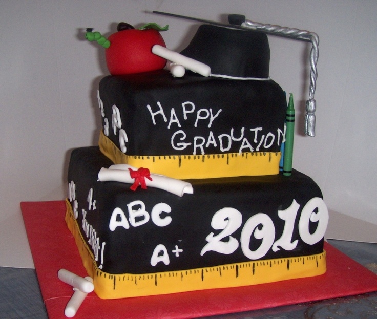 Teacher Graduation Cake