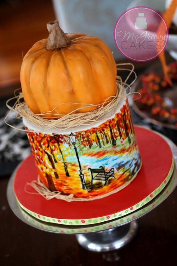 Thanksgiving Pumpkin Cake Ideas