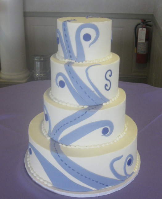 Unique Buttercream Wedding Cakes Unique Buttercream Wedding Cakes