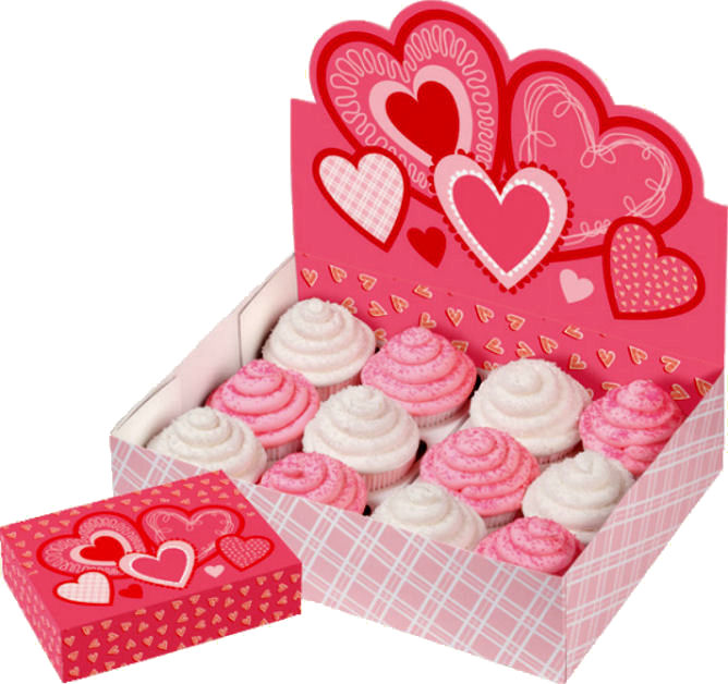 Valentine's Day Cupcake Boxes