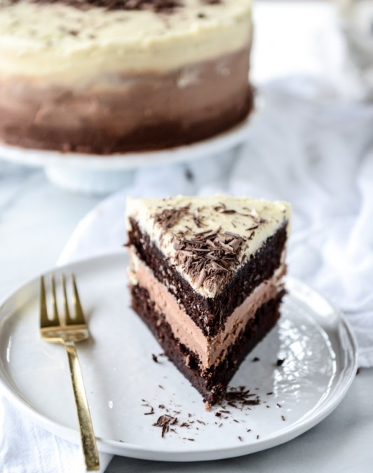 Vanilla Bean Chocolate Cake