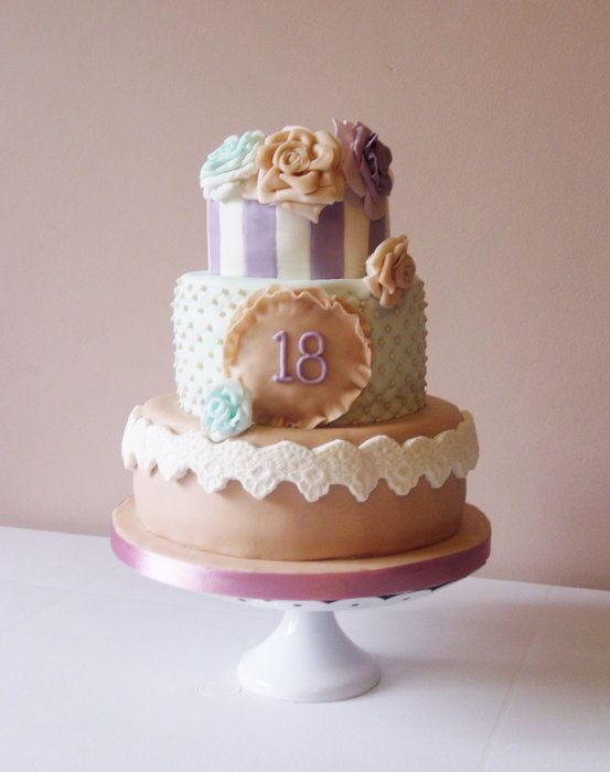 Vintage Birthday Cake Ideas