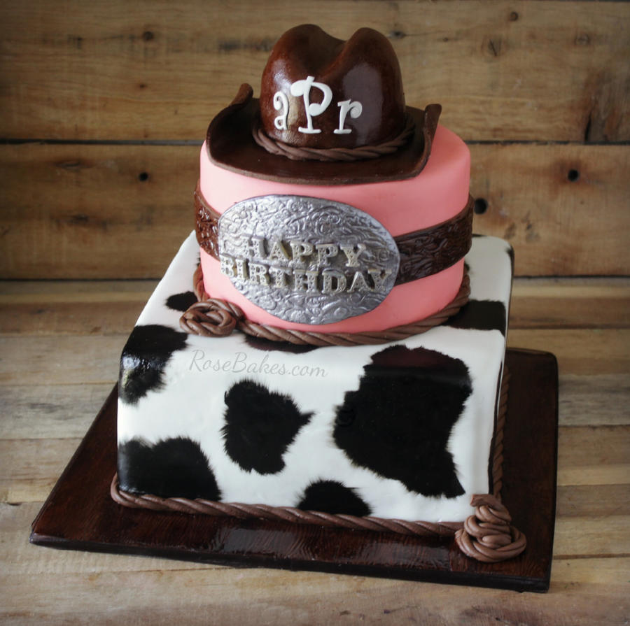 Western Cowgirl Cake