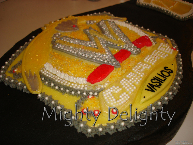 WWE John Cena Belt Birthday Cakes