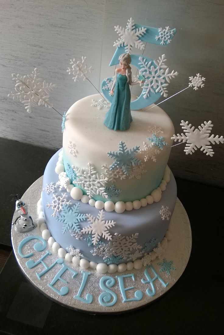 2 Tier Cake Frozen 2 Tier Cake Frozen