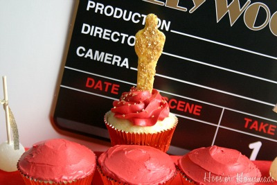 Academy Awards Cupcake Toppers