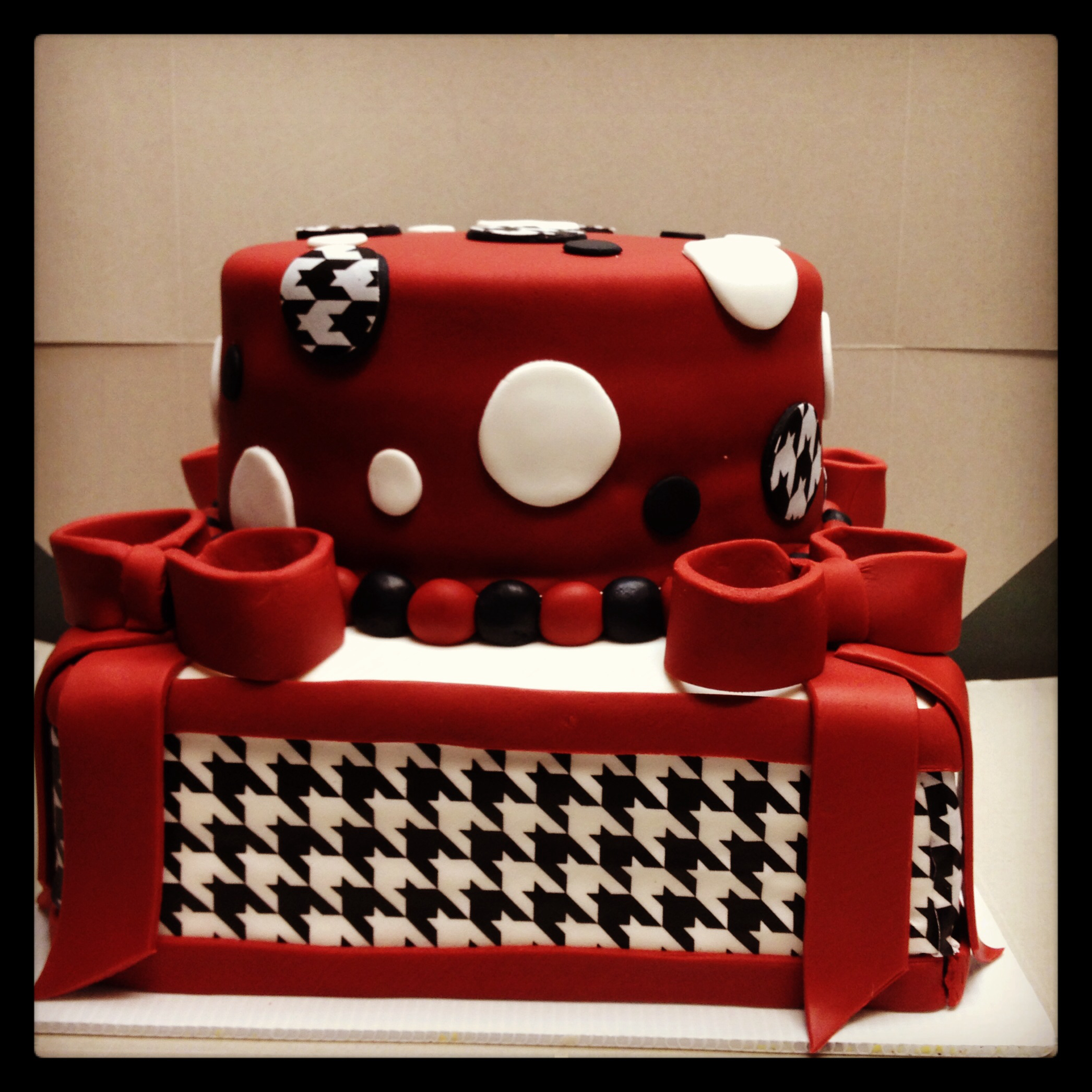 Alabama Crimson Tide Birthday Cake