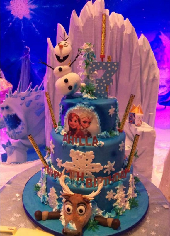 Amazing Birthday Cake Frozen