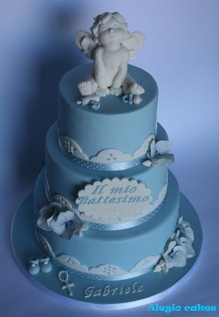 Angel Baby Shower Cake Angel Baby Shower Cake
