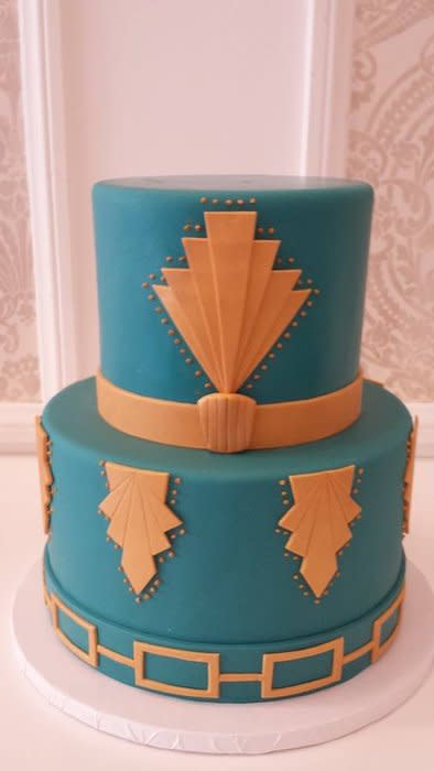 Art Deco Cake Art Deco Cake