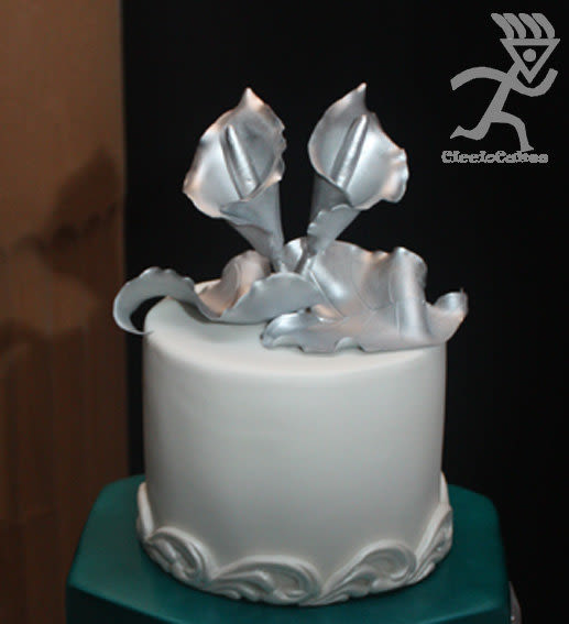 Art Deco Inspired Wedding Cake