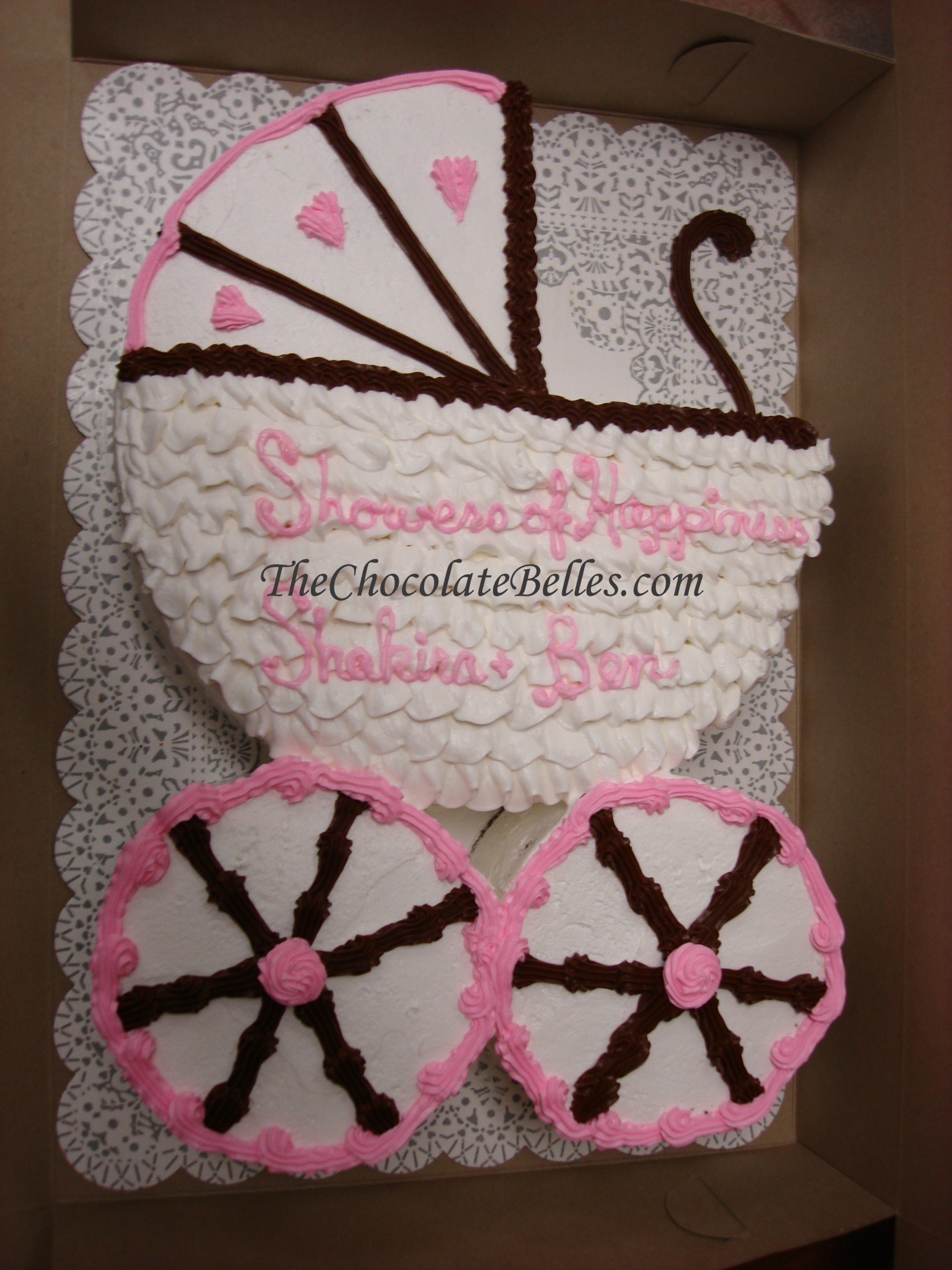 Baby Shower Carriage Cake Baby Shower Carriage Cake