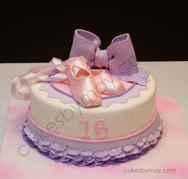 Ballerina Birthday Cake