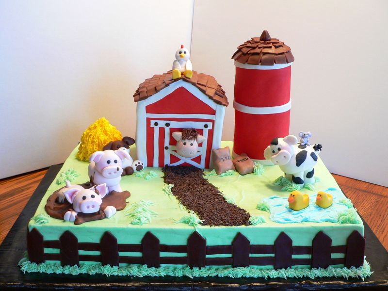 Barnyard Birthday Cake Ideas