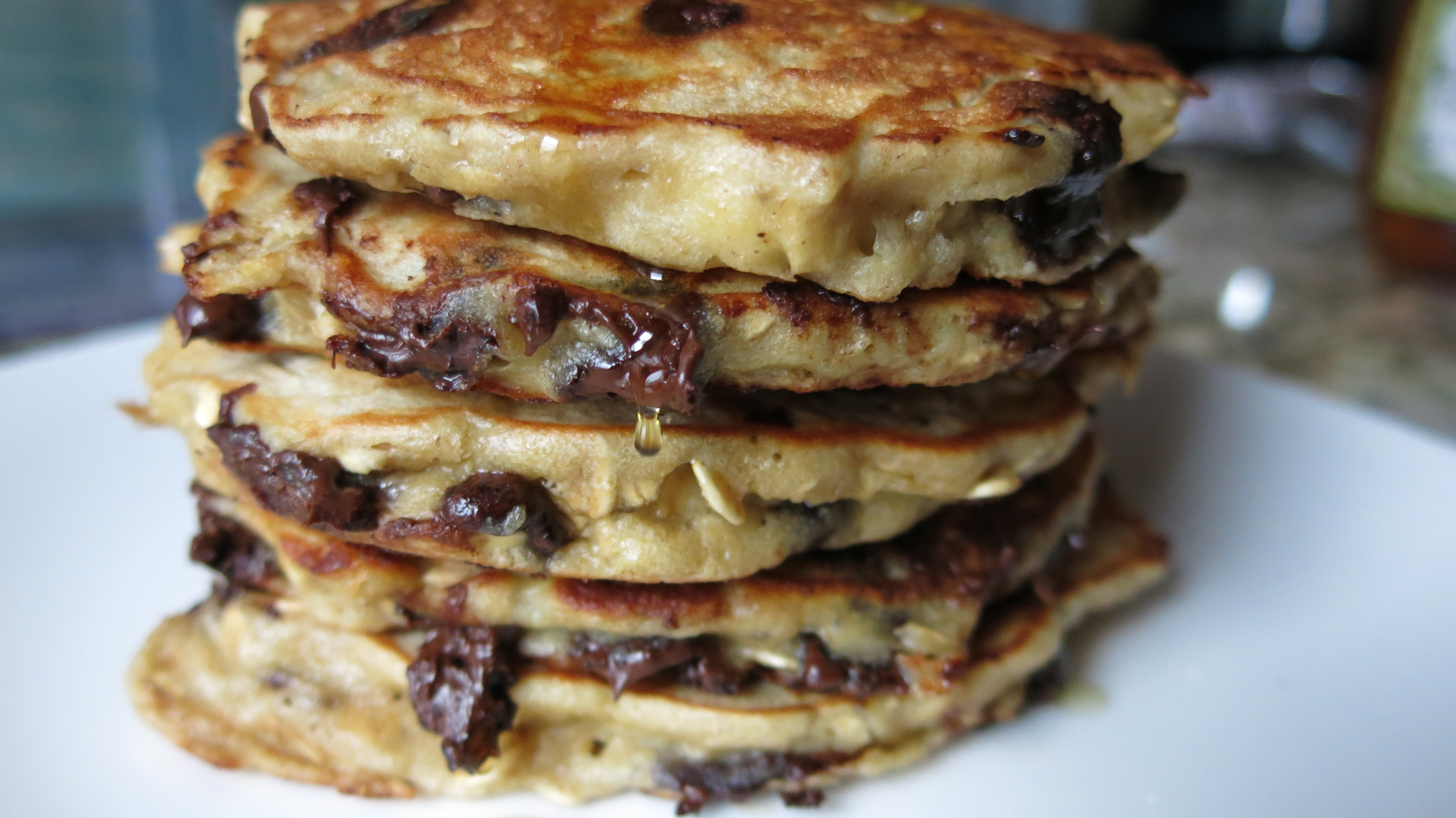 Big Chocolate Chip Pancakes Big Chocolate Chip Pancakes