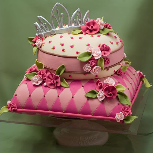 Birthday Princess Cake Pillows