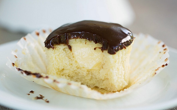 Boston Cream Cupcakes Recipe