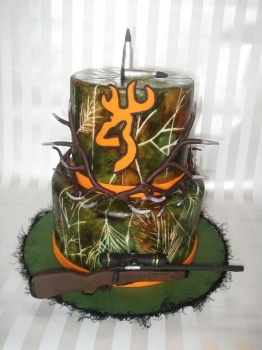 Browning Hunting Cake