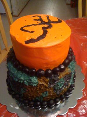 Camo Birthday Cake