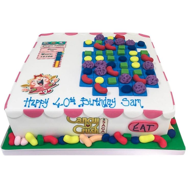 Candy Crush Cake