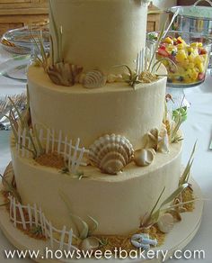 Cape Cod Wedding Cake