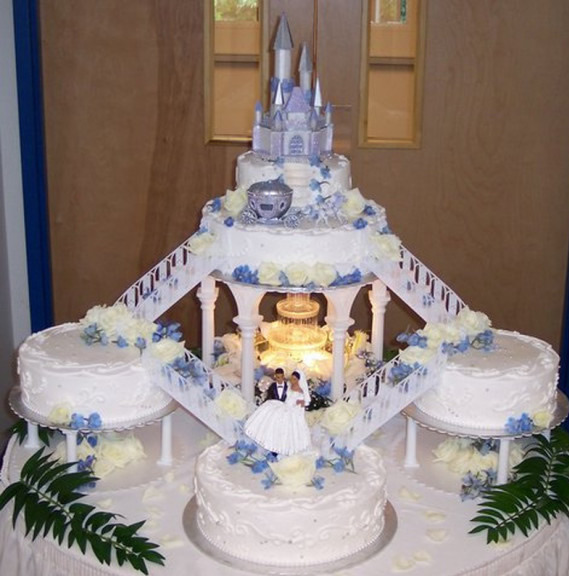 Castle Wedding Cake