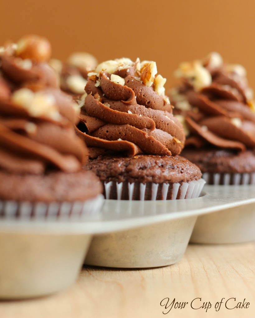 Chocolate Hazelnut Cupcakes