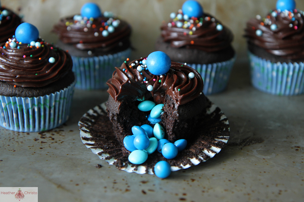 Chocolate Surprise Cupcakes