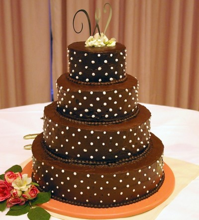 Chocolate Wedding Cake