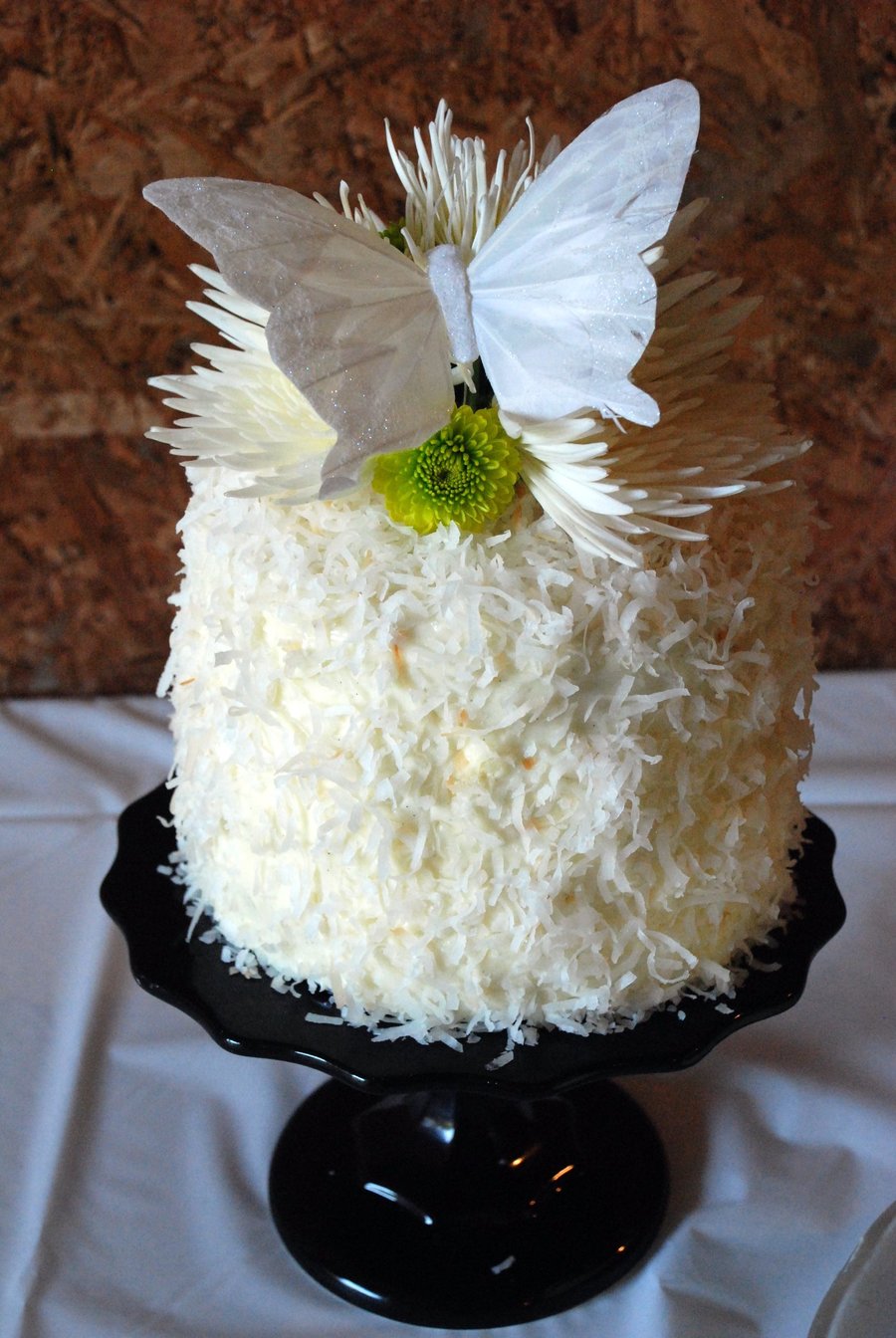 Coconut Wedding Cake