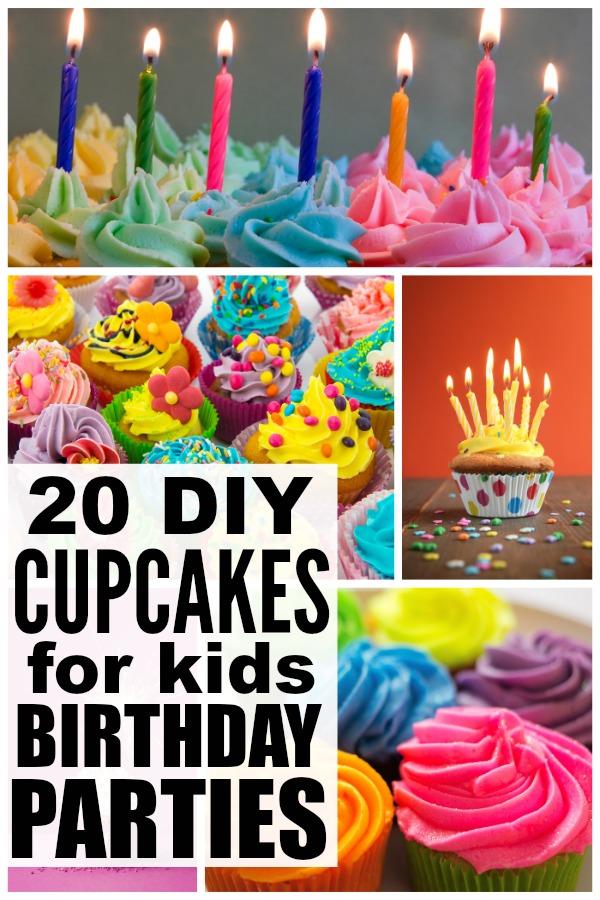 Cupcakes for Kids Birthday Parties