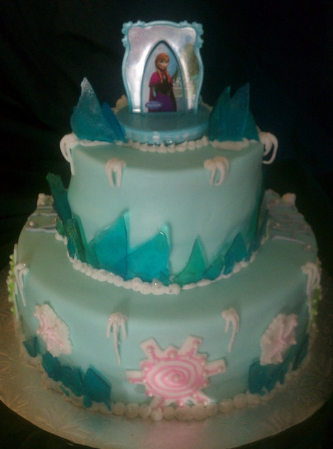 Disney Frozen Movie Birthday Cakes Disney Frozen Movie Birthday Cakes