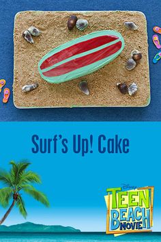 Disney Teen Beach Movie Cake