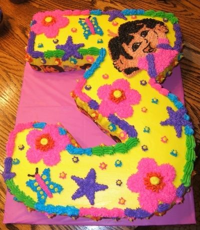 Dora Birthday Cake