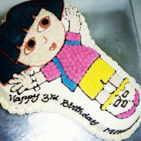 Dora Explorer Ice Cream Cake Dora Explorer Ice Cream Cake