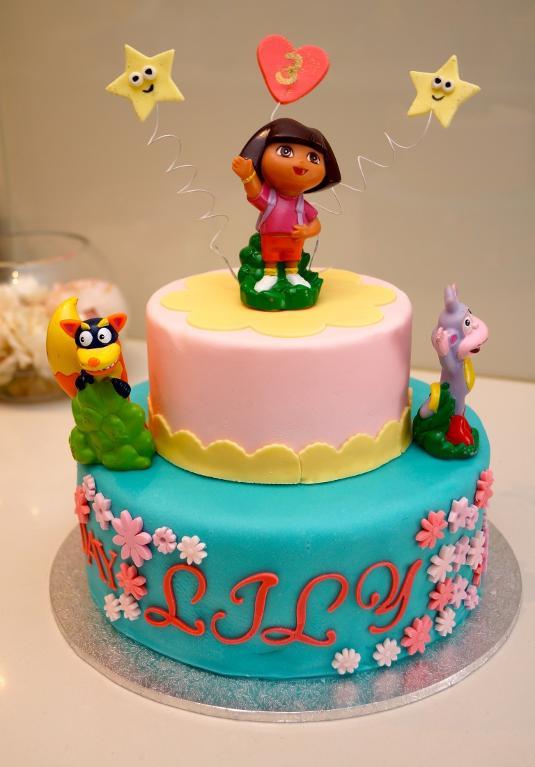 Dora the Explorer Birthday Cake Dora the Explorer Birthday Cake