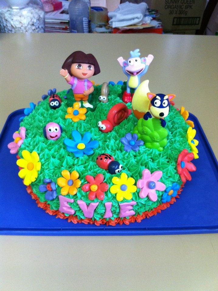 Dora the Explorer Birthday Cake