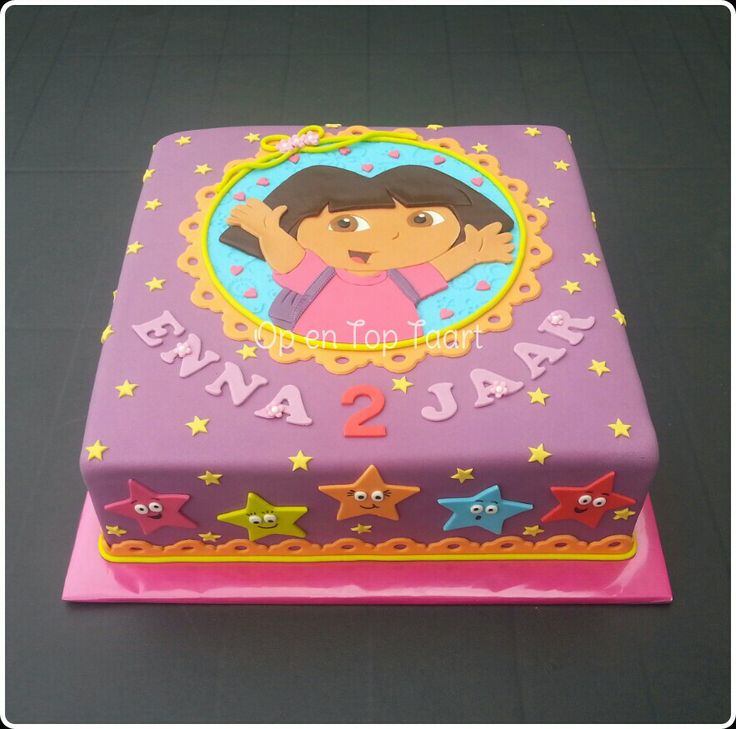 Dora the Explorer Birthday Cake