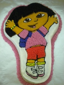 Dora the Explorer Cake Pan Dora the Explorer Cake Pan