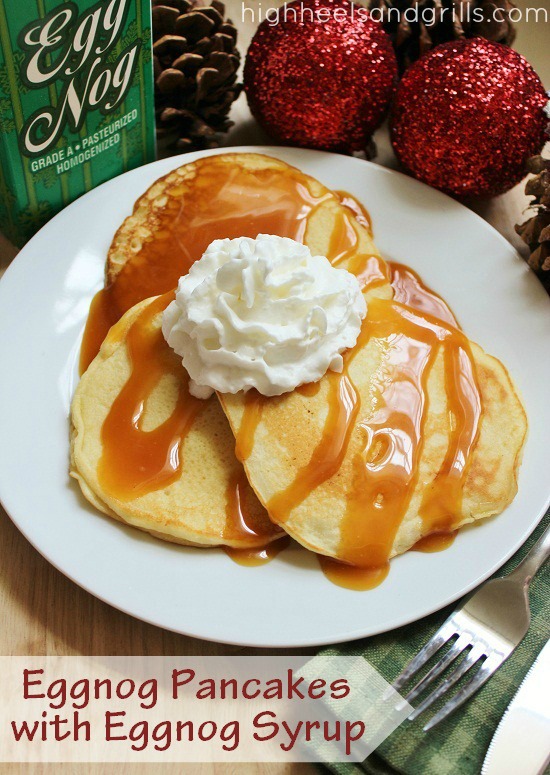 Eggnog Pancakes