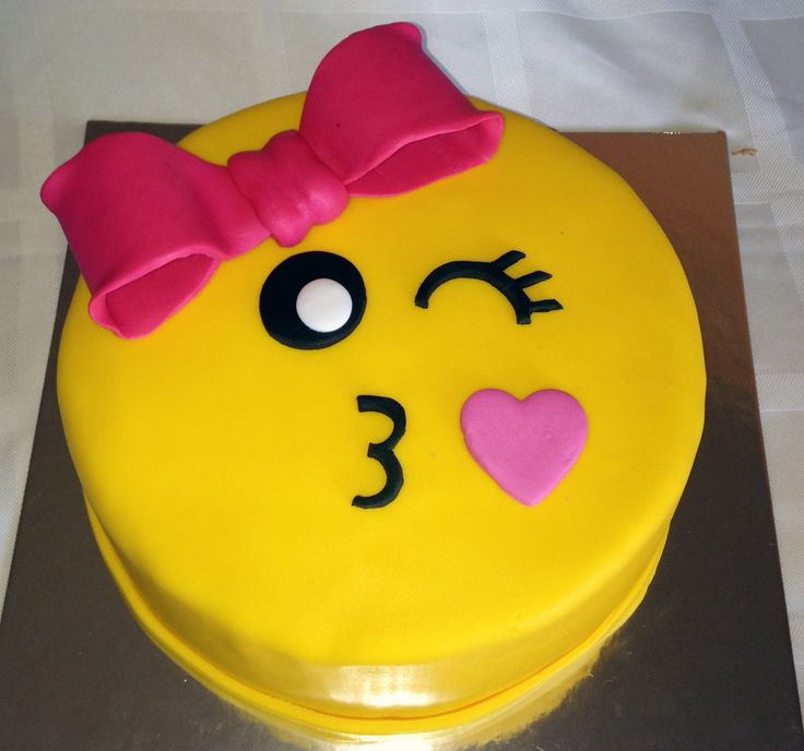 Emoji Birthday Cake