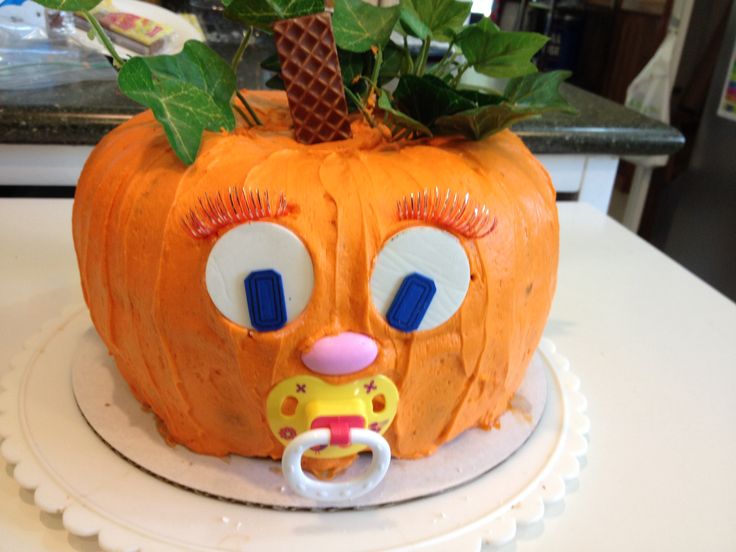 Fall Baby Shower Cake Fall Baby Shower Cake