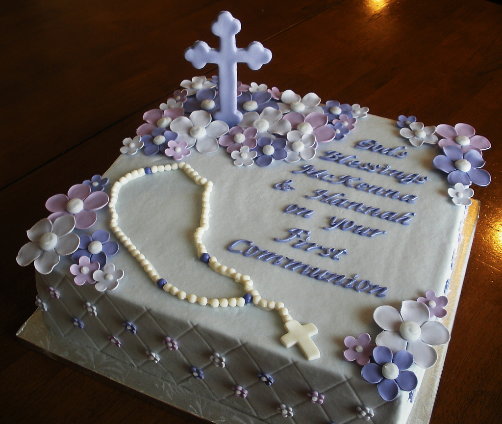 First Communion Cake First Communion Cake
