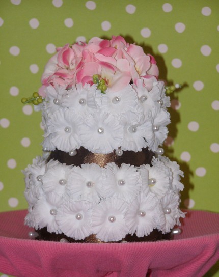 Floral Wedding Cake