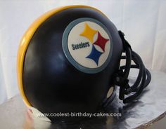 Football Helmet Birthday Cake